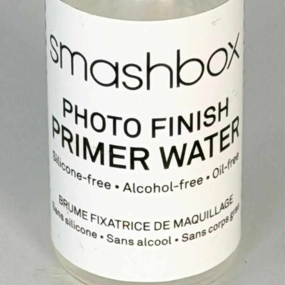 Smashbox Photo Finish Primer Water Spray Hydrate Silky Travel .16 fl oz 5 ml New